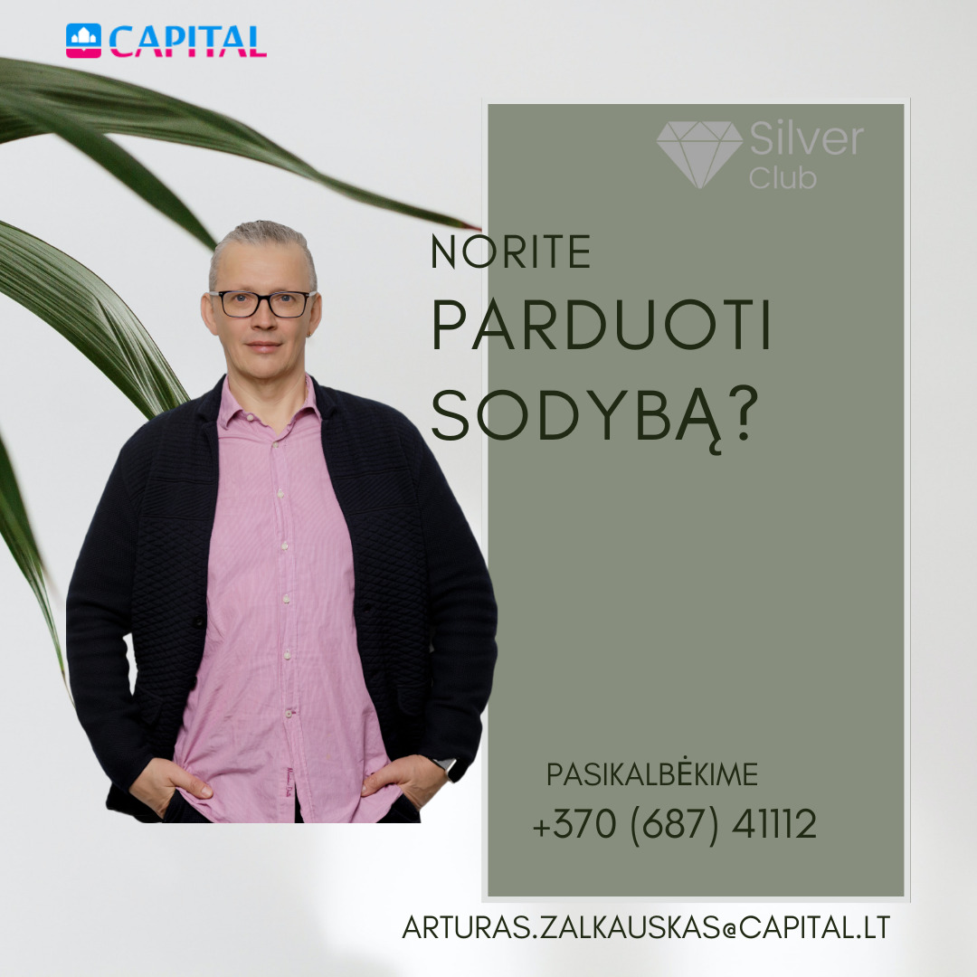 Parduodama 44,47 a sena sodyba prie Vladišiaus ež., Trakų raj.