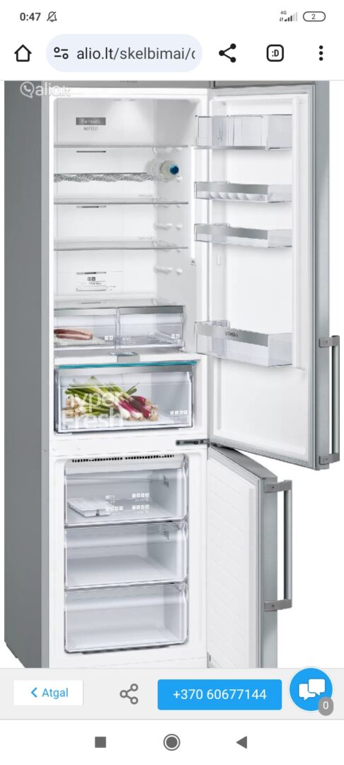 Daug Vokiškų šaldytuvų gerom kainom, Kaunas