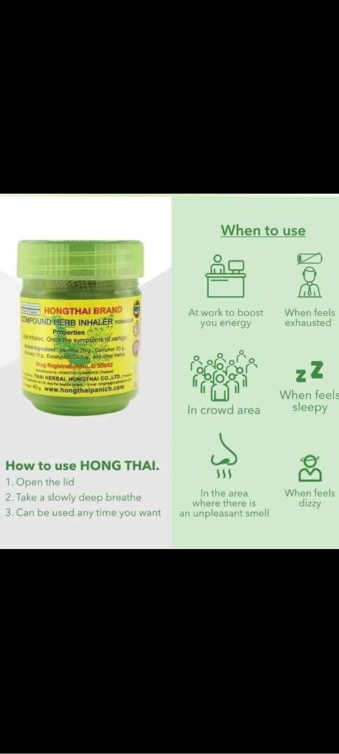 Thai Inhaliatoriai po 6e