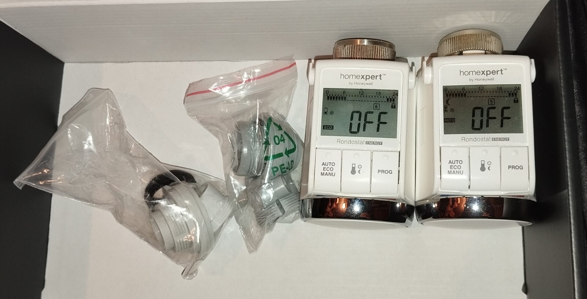 Radiatorių termostatai Honeywell Hr25 Homexpert