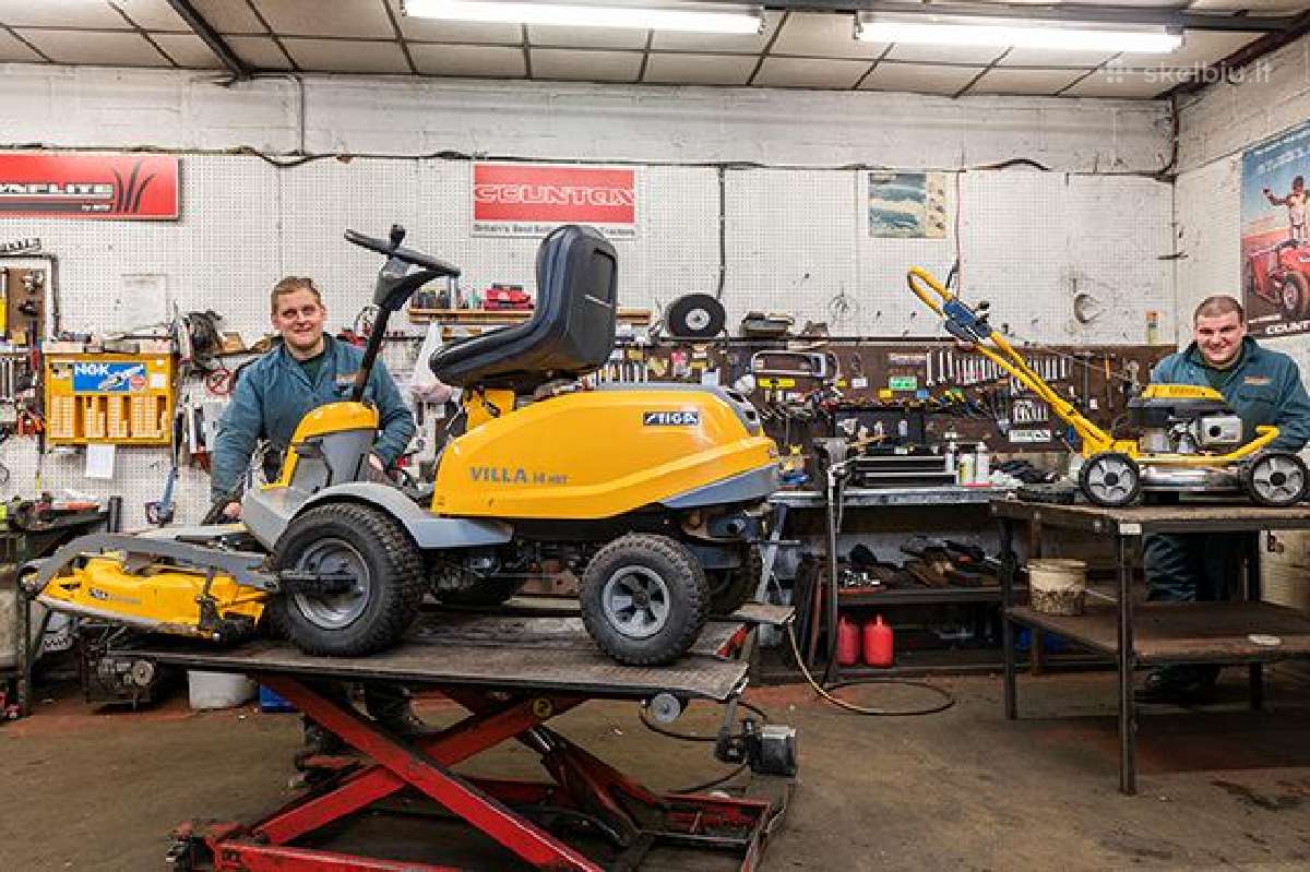 Profesionaliai taisome žemės ūkio technika, įrankius, stakles ir kitą.