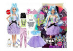 Lėlė „Barbie Extra” su rūbų ir aksesuarų rinkiniu.