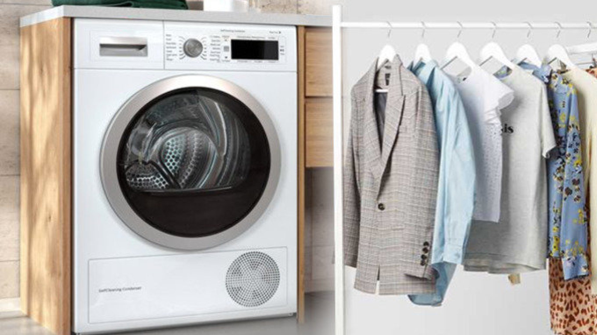 Ekonomiškos.efektyvios automatinės skalbinių džiovyklės iš vakarų šalių
