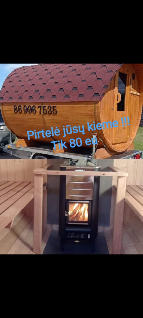 Mobilios pirtelės nuoma