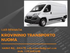 Krovininio transporto nuoma
