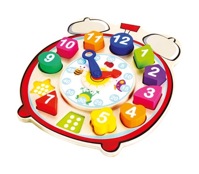 Laikrodis edukacinė dėlionė