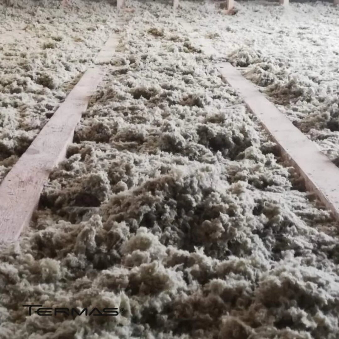 Šiltinimas purškiamomis biriomis vatomis