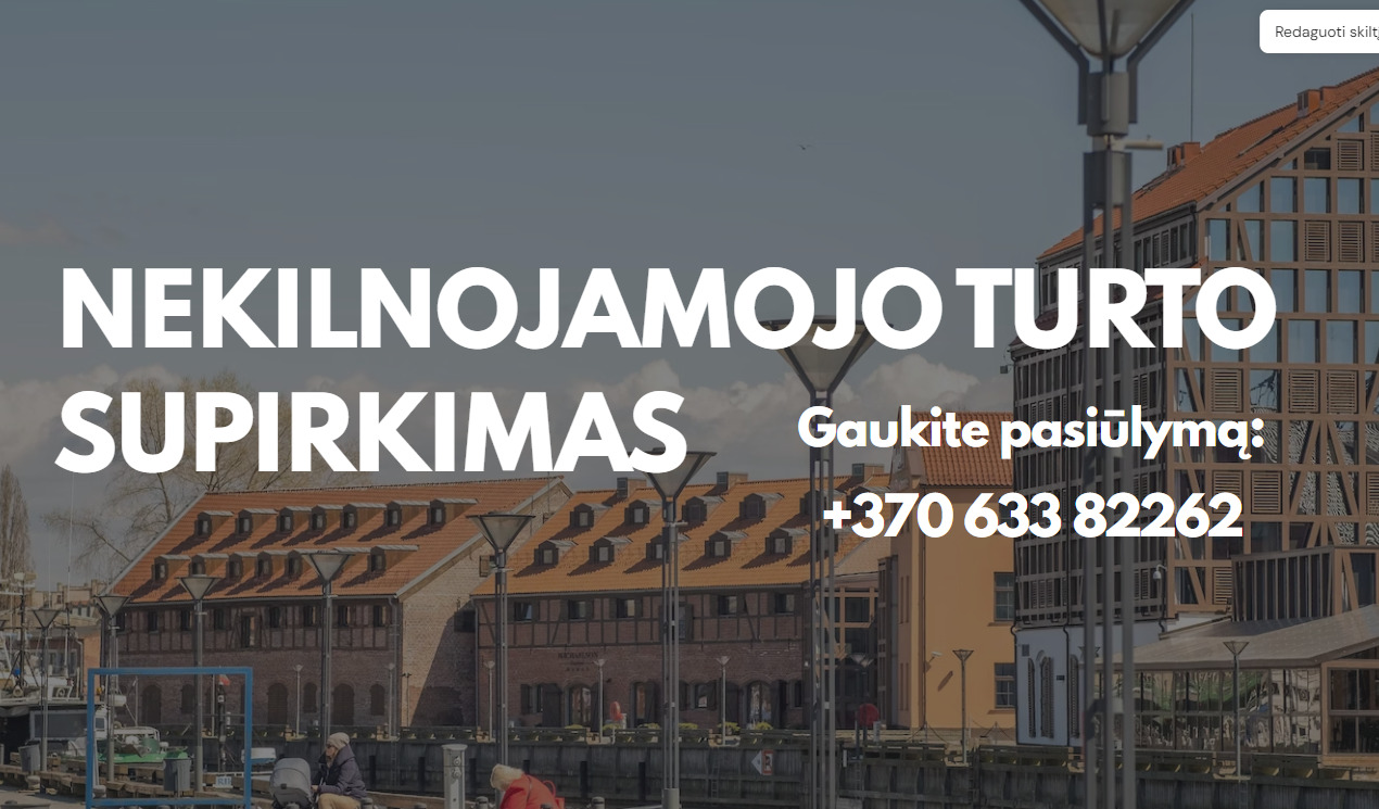 NEKILNOJAMOJO TURTO SUPIRKIMAS