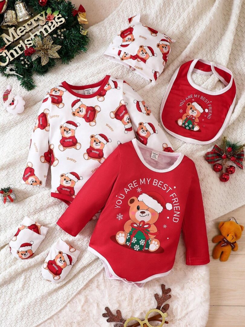 4 dalių kalėdinis komplektas