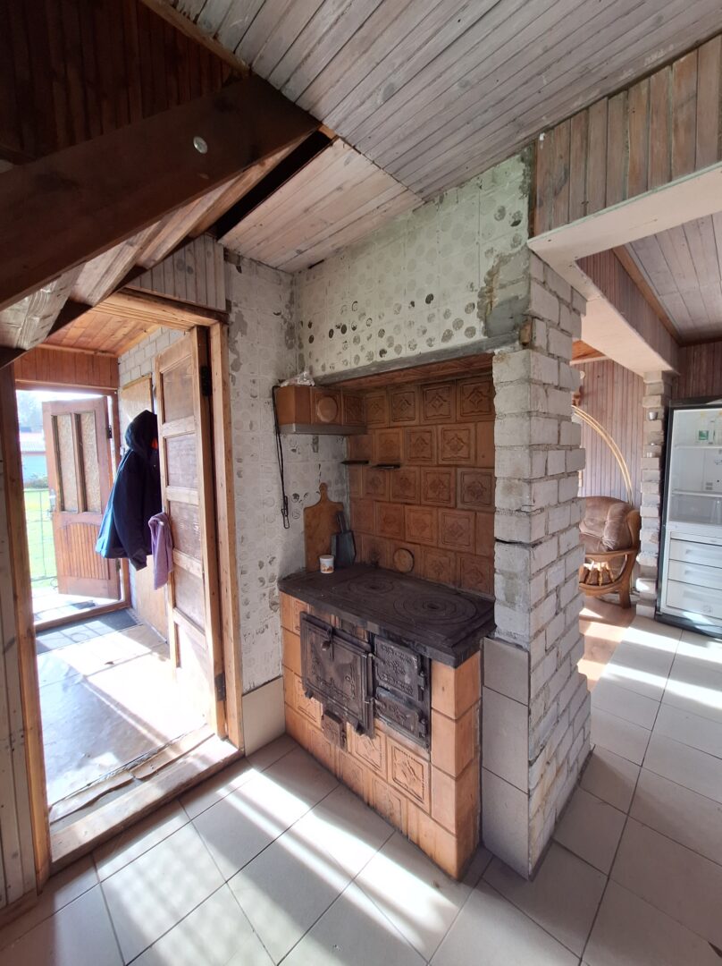 Sodo namas, Klaipėdos rajone, Žiaukose.