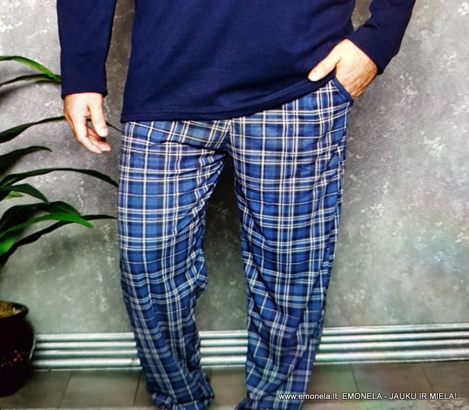 Pižama vyriška MIDAS, ilga, 2 dalių