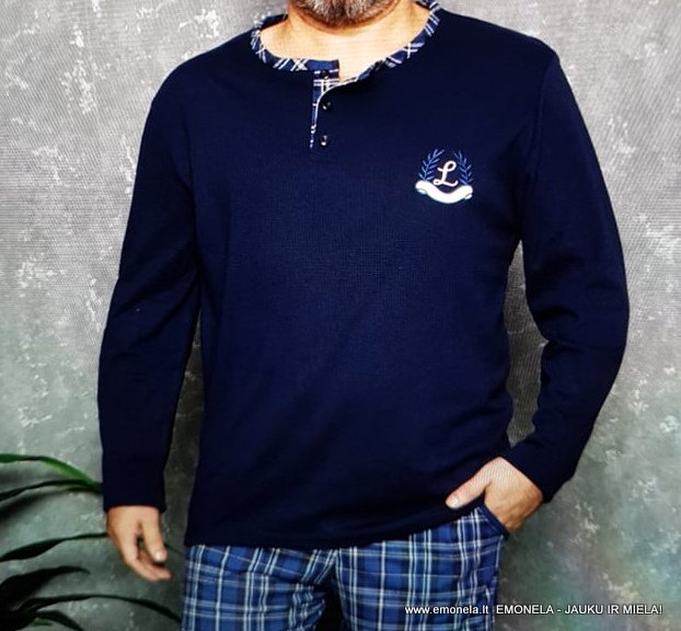 Pižama vyriška MIDAS, ilga, 2 dalių