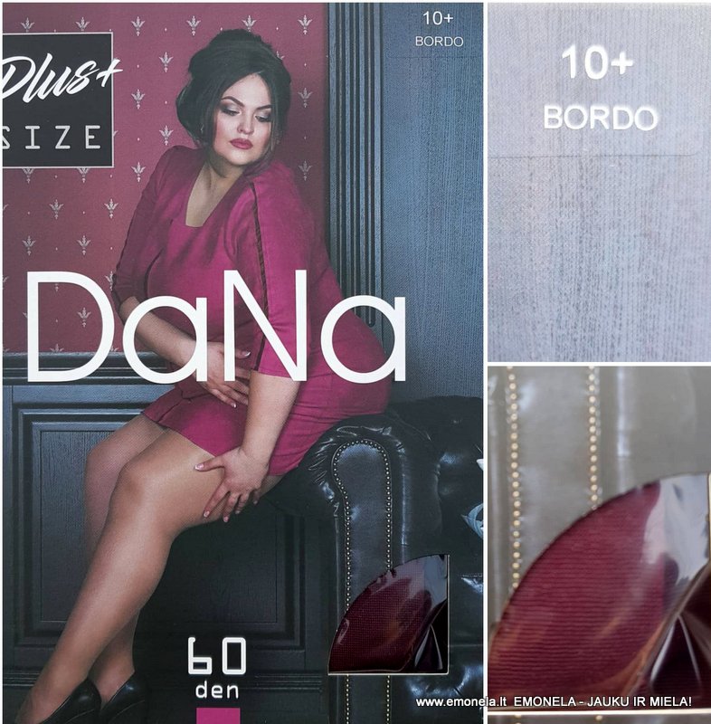 Pėdkelnės 60 den Didelis Dydis 10+