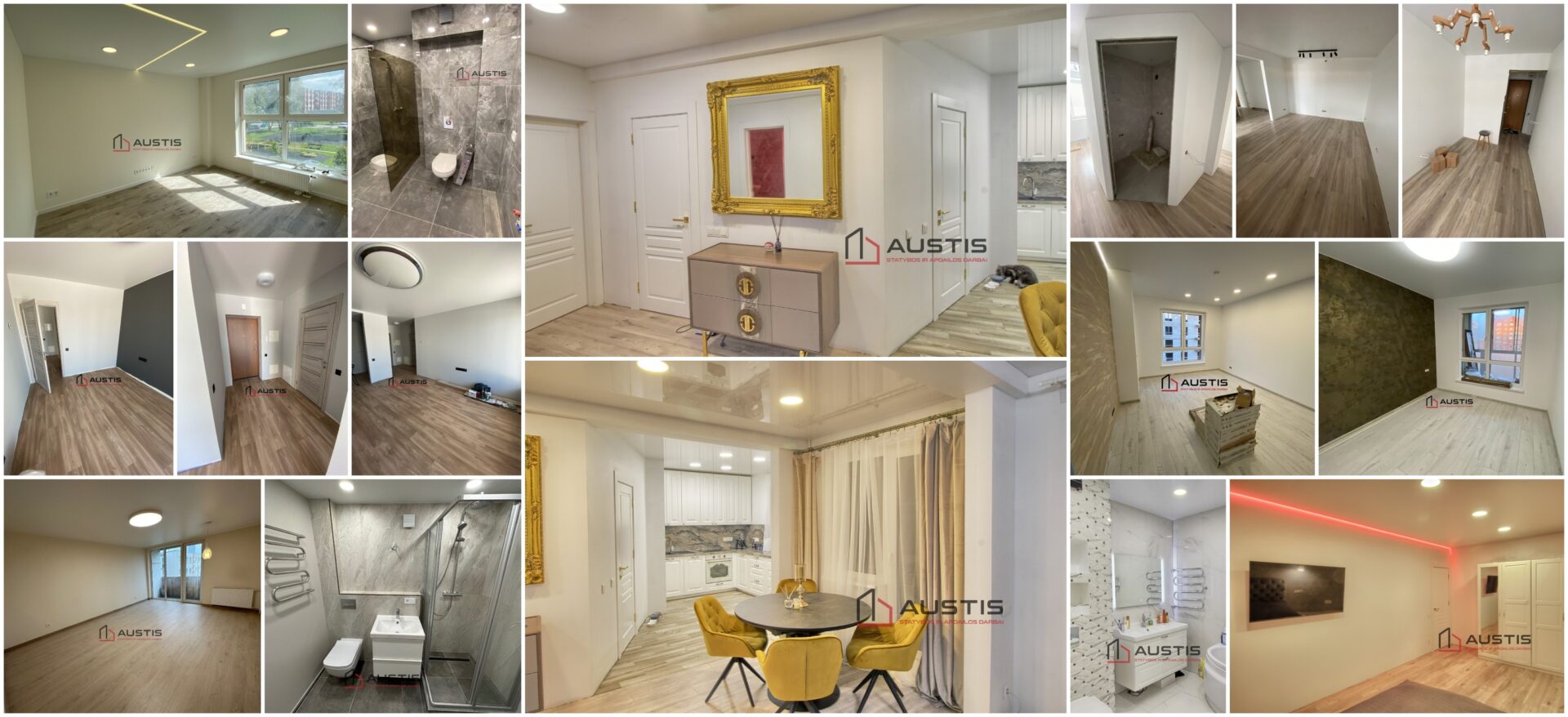 Statybos ir remonto darbai