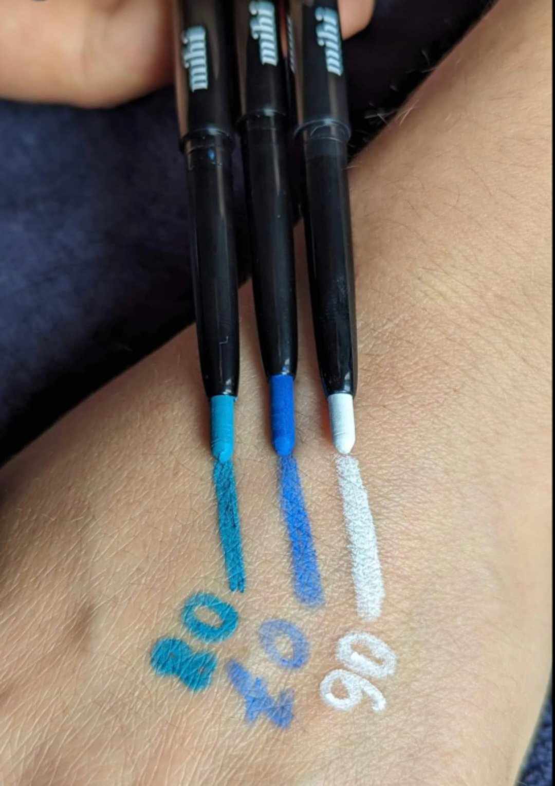 🌈Automatiniai akių pieštukai/06 White/07 Blue/08 Turquise🌈