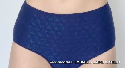 Kelnaitės moteriškos paaukštintu liemeniu, Vienspalvės – tik internetu