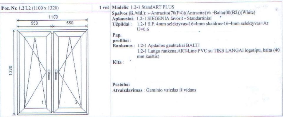 Nauji langai ir durys už pusę kainos