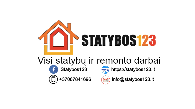 Statybos ir remonto darbai