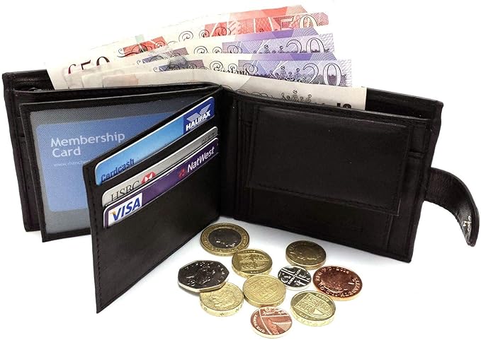 Vyriška piniginė su dėžute