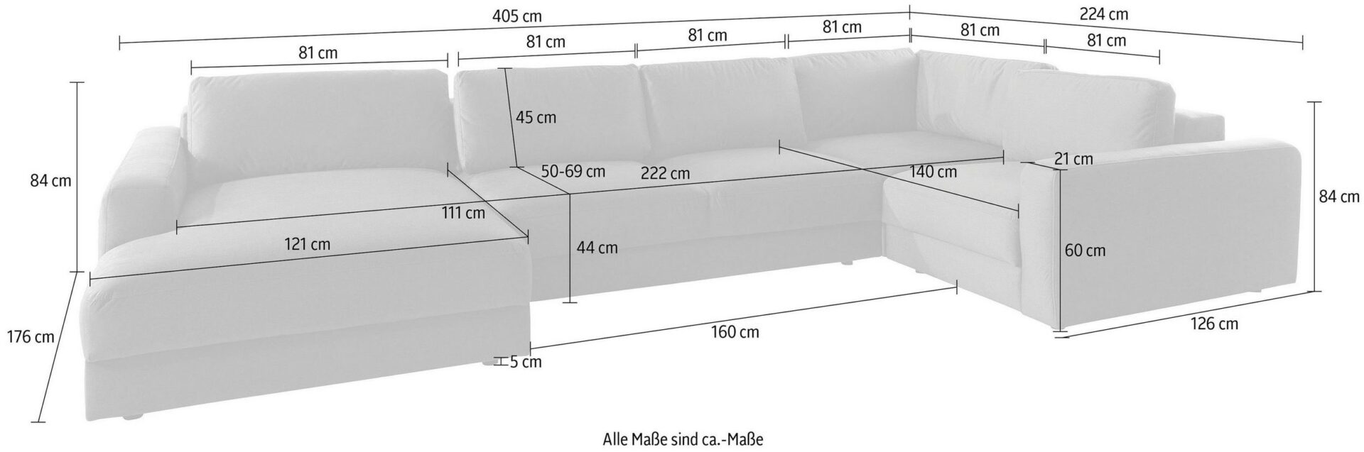 Minkštas kampas „Bloomfield”
