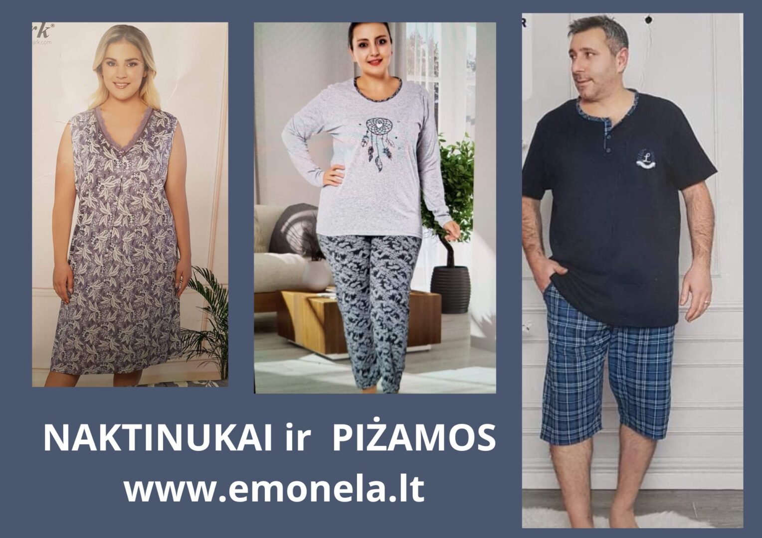 Pižama vyriška MIDAS, ilga, 2 dalių