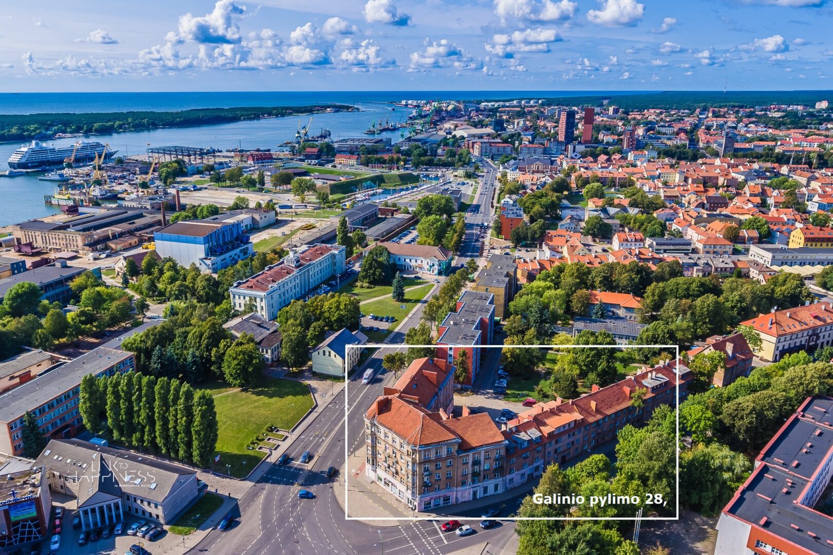 Savininkas parduoda 2 kambarių butą investicijai, Klaipėdos senamiestyje