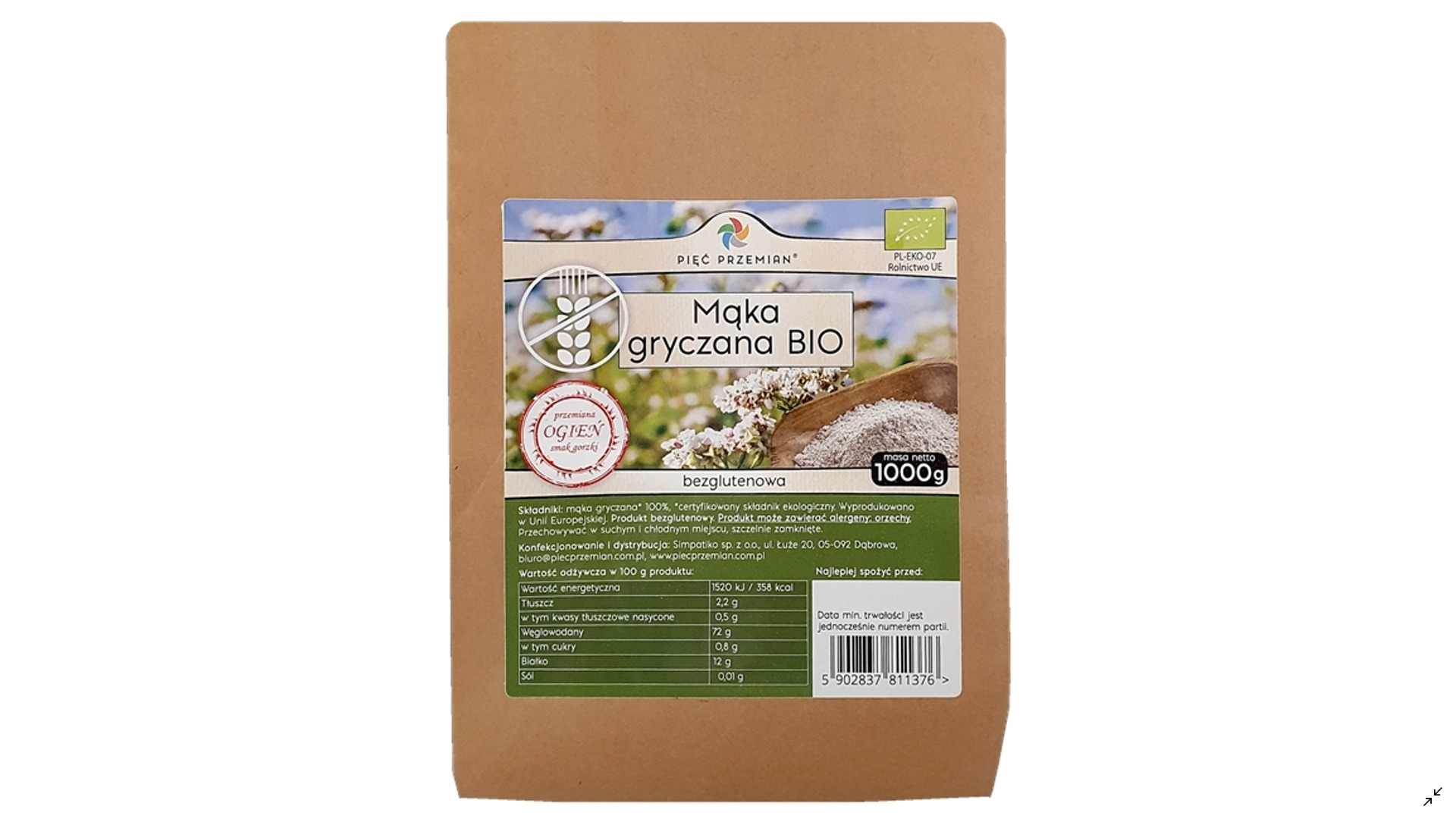 Maistas be gliuteno ir jo pėdsakų