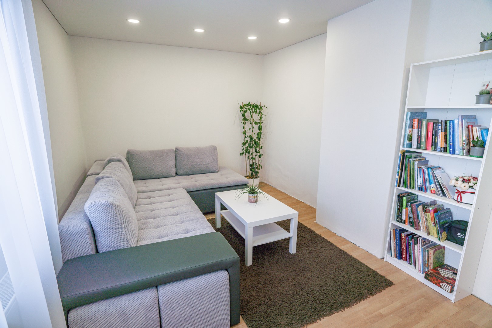 Parduodamas 3-iejų kambarių butas su žemės sklypu