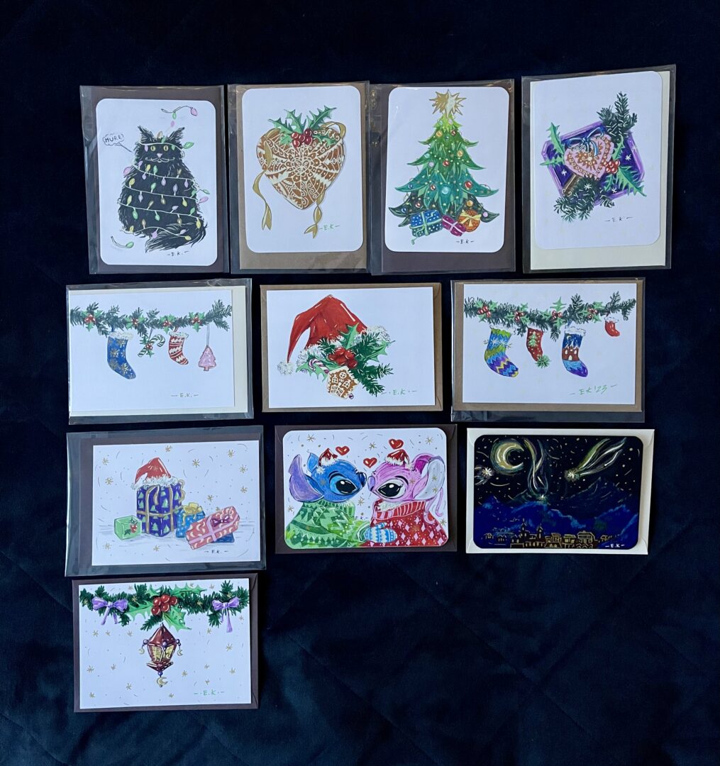 Rankų darbo atvirukai