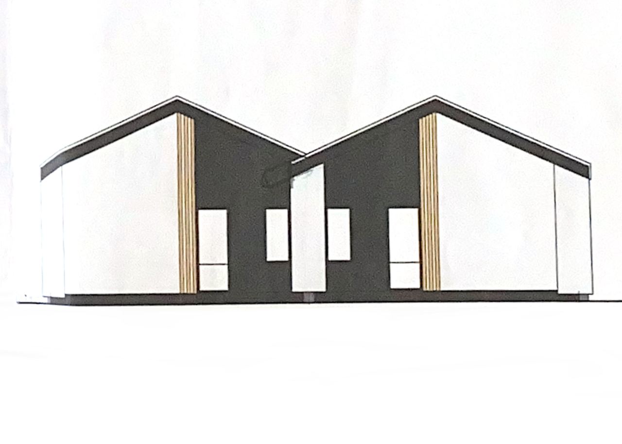 Parduodami du sublokuoti, naujos statybos A++ namai