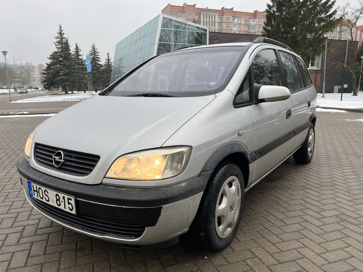 Opel Zafira 2002-08m. 1.8 benzinas. 92 kw. Mechanine. TA 2025-07