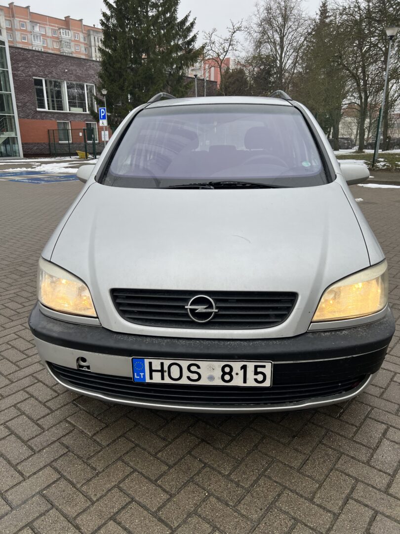 Opel Zafira 2002-08m. 1.8 benzinas. 92 kw. Mechanine. TA 2025-07