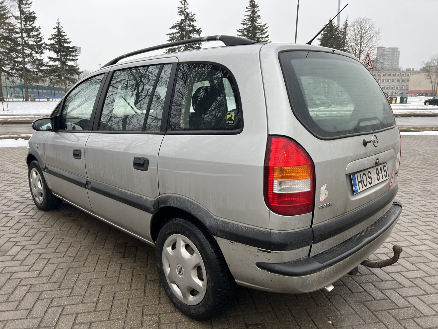 Opel Zafira 2002-08m. 1.8 benzinas. 92 kw. Mechanine. TA 2025-07
