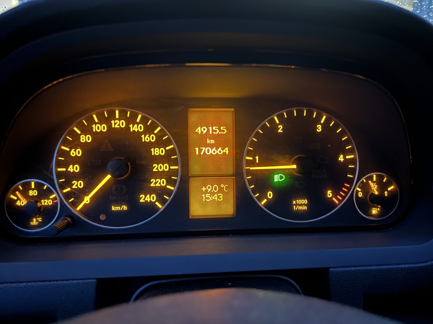 Mercedes benz 160A CDI 2006-09m. 2.0 Dyzelis. 60 kw. Mechanine. Klaipeda