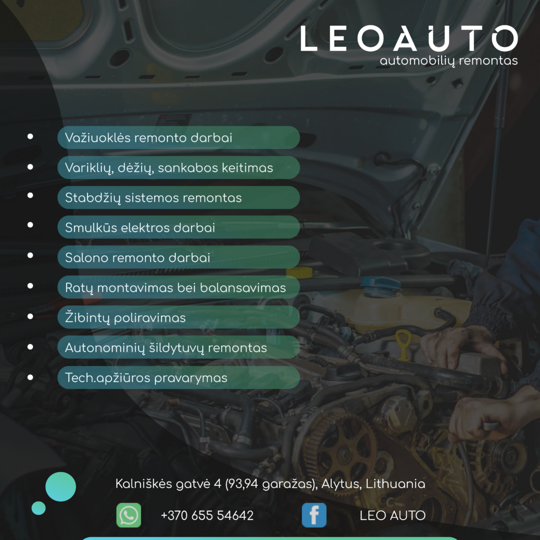 LeoAuto – automobilių remontas
