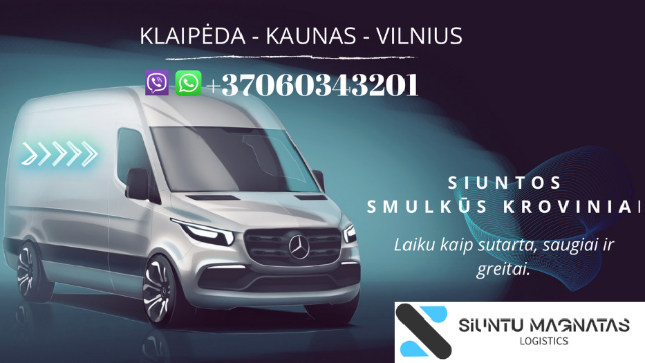 Kroviniu pervezimas Vilnius-Kaunas-Klaipeda