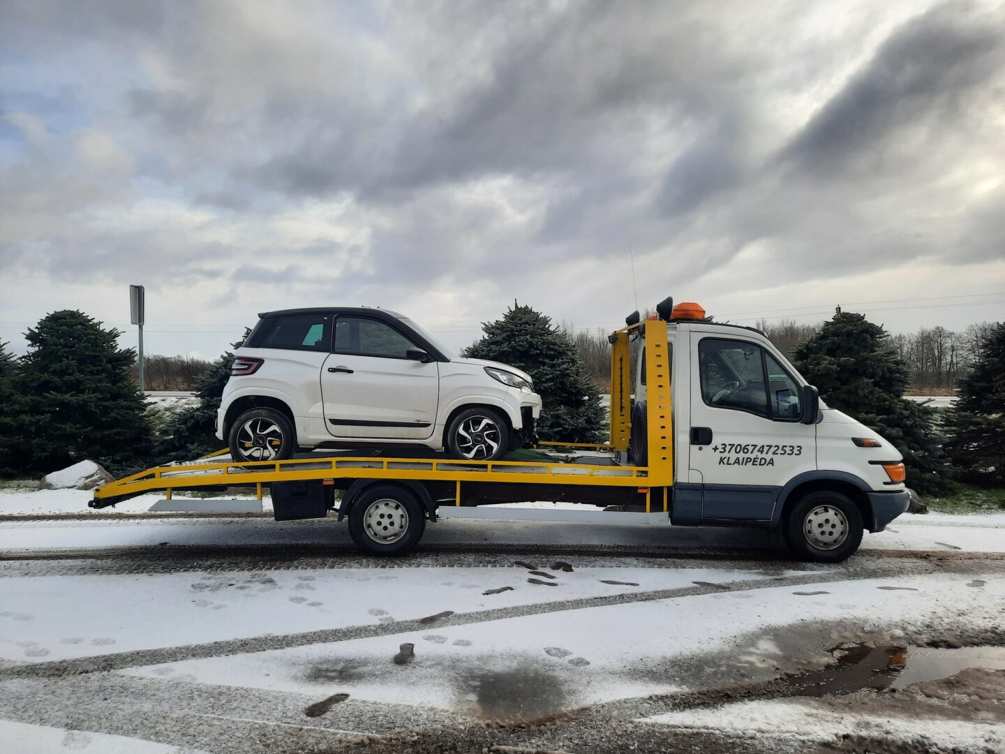 Tralo paslaugos Klaipėdoje