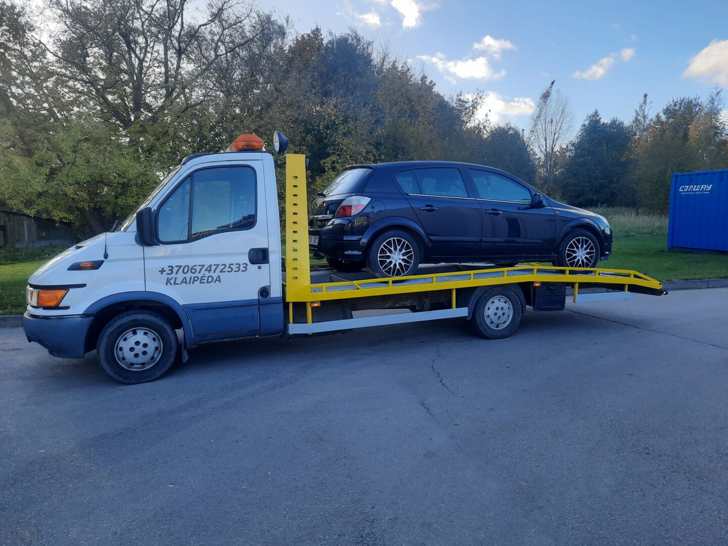 Tralo paslaugos Klaipėdoje