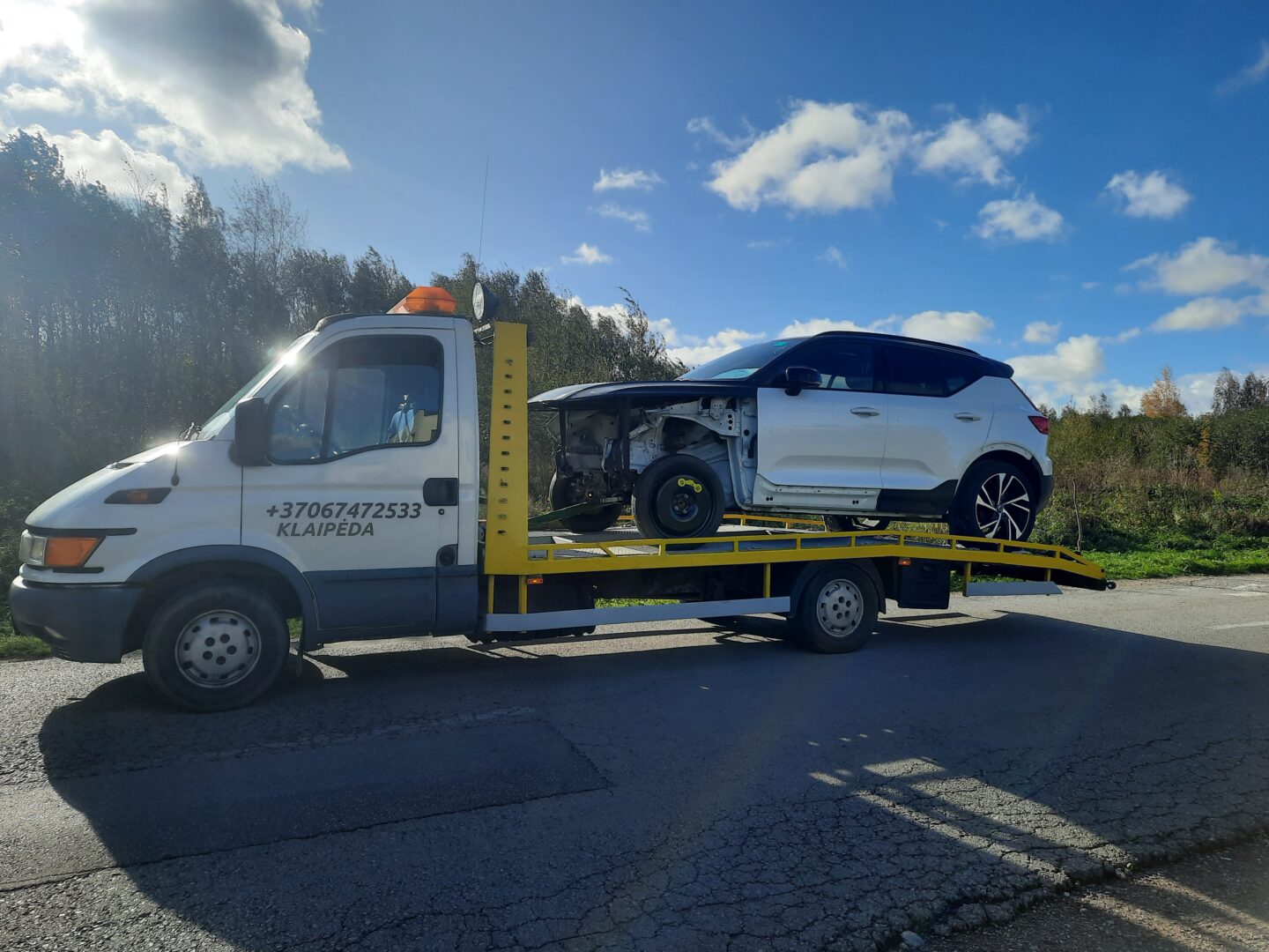 Tralo paslaugos Klaipėdoje