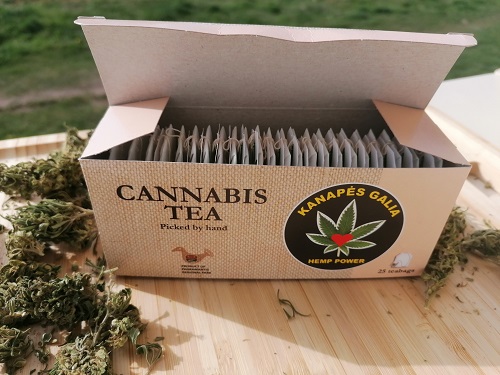 Kanapių arbata, 25 g. / 25 vnt pak.