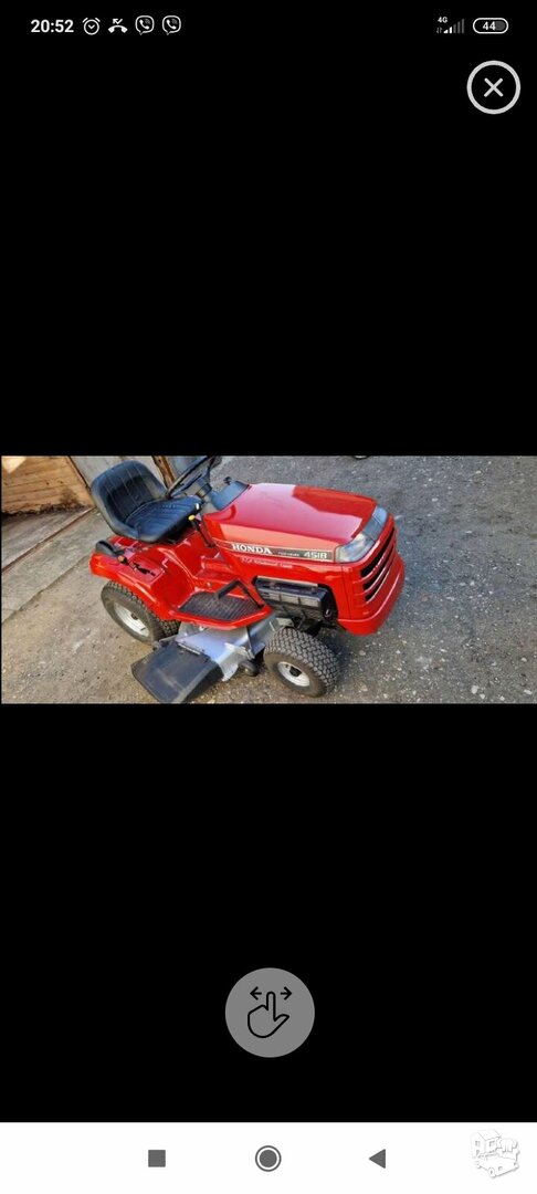 Parduodu naudotus, geros būklės žoliapjoves, traktoriukus „Honda”su garantija.