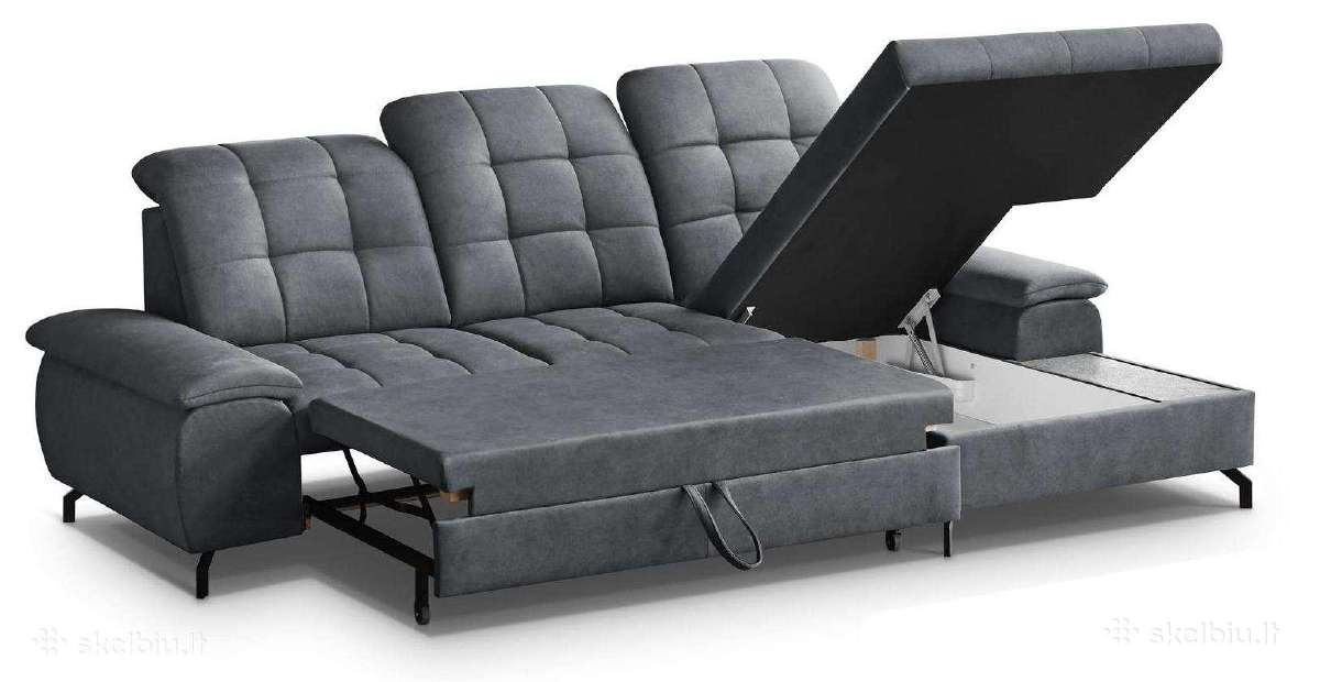 Minkštas kampas “ Cherry ” miego funkcija ir dėžė