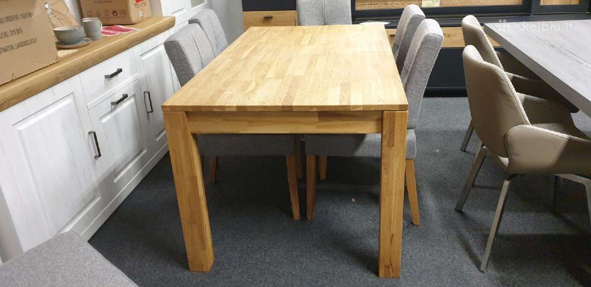 Valgomojo stalas „Paul” ištiesiamas 160-250cm