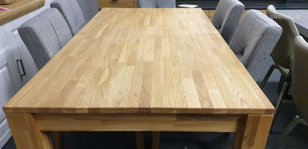 Valgomojo stalas „Paul” ištiesiamas 160-250cm