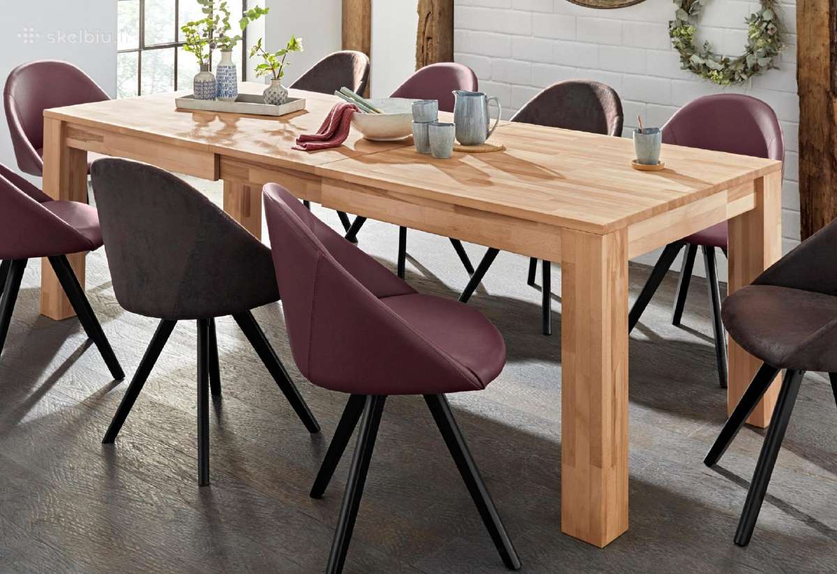 Valgomojo stalas „Paul” ištiesiamas 160-250cm