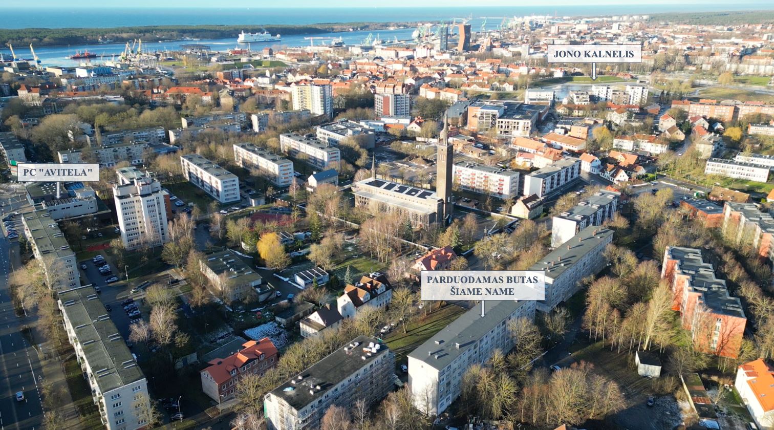 Parduodamas 1 kambarys Klaipėda