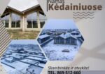 du sublokuoti A++ naujos statybos namai Kėdainių m.