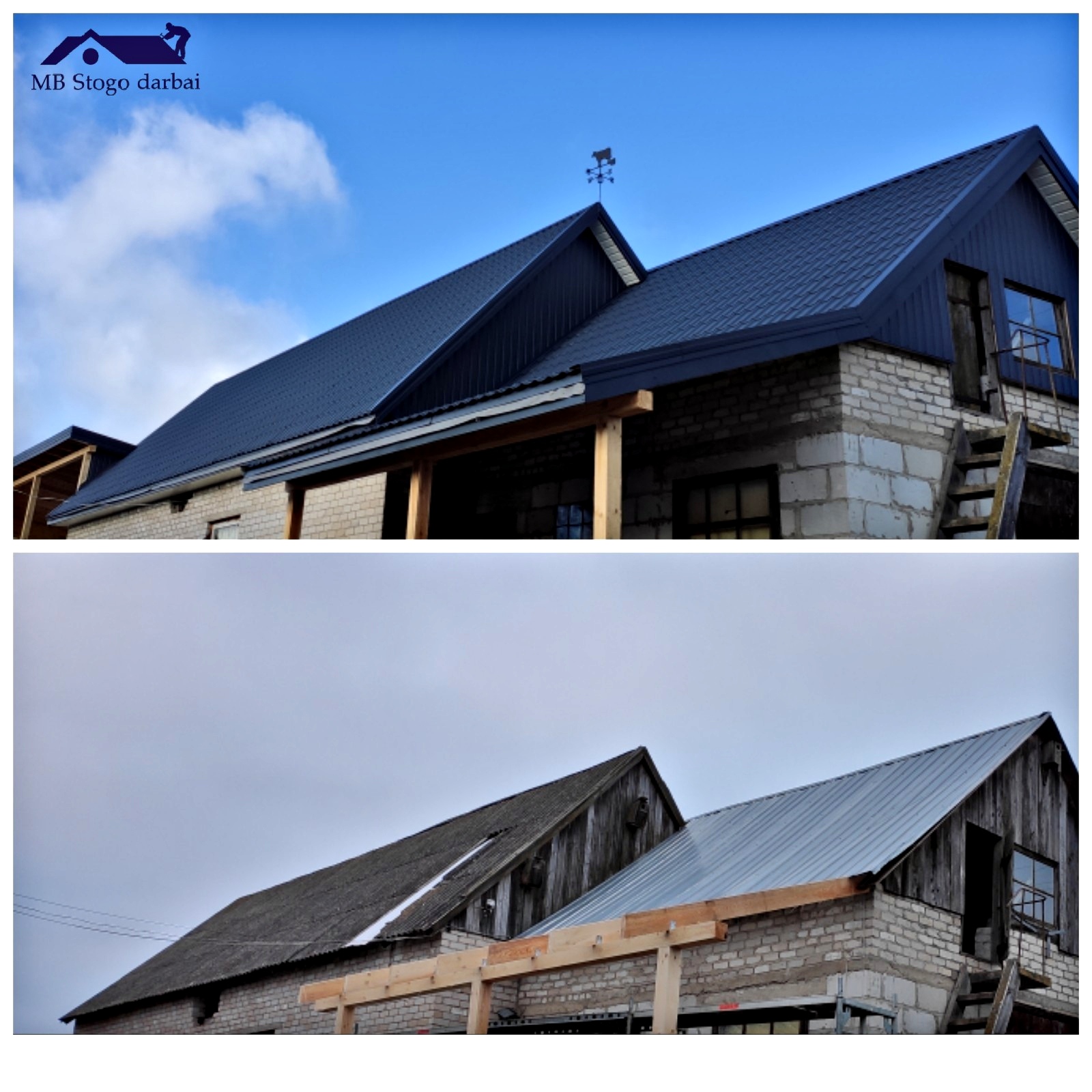 Stogų dengimas, Renovacija,Apdaila