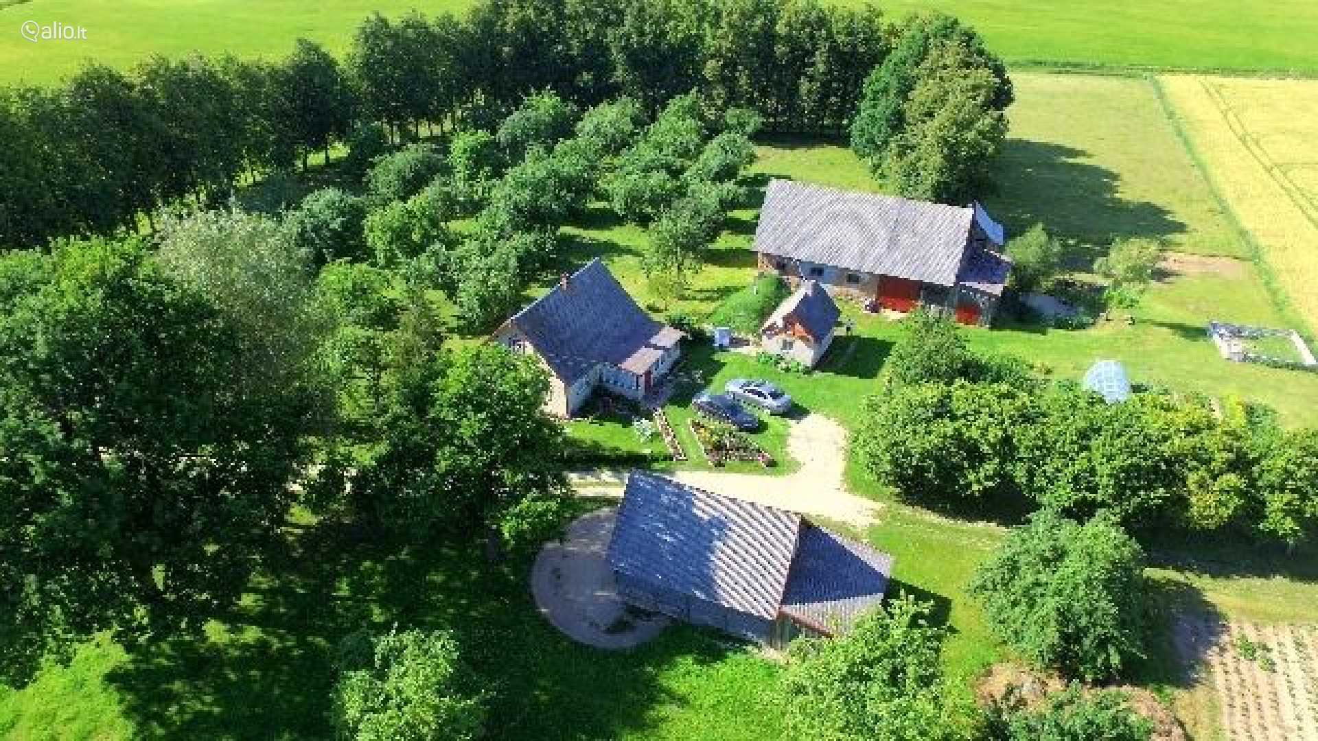 Sodyba vienkiemyje Pasvalio r.