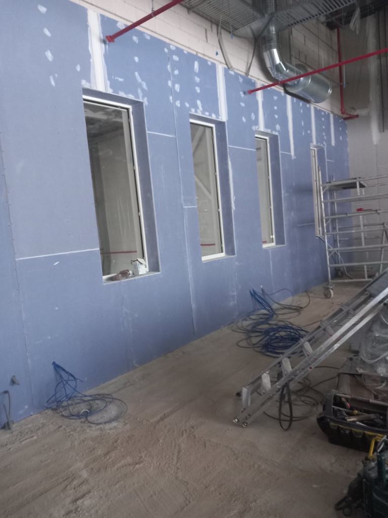 Vidaus apdaila, gipso montavimas